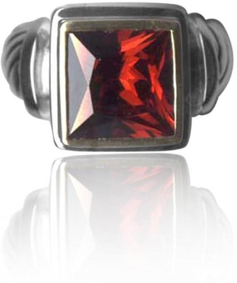 Treta Sterling Silver Cubic Zirconia Ring