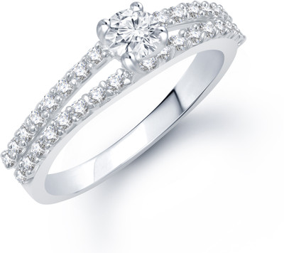 82% OFF on VK Jewels VK Jewels Friendship Rhodium plated Ring Alloy Cubic Zirconia Rhodium Plated K Ring
