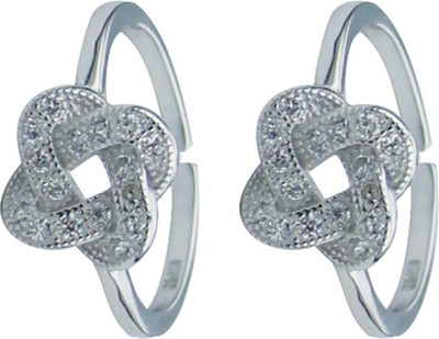 60% OFF on You Bella 925 Sterling Silver Toe Ring Set