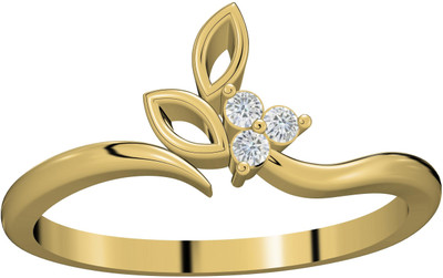 7% OFF on Divaas Gold Gold 18K White Gold Plated 18 K Ring