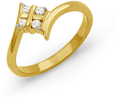 30% OFF on Jpearls Yellow Gold Diamond 18K Yellow Gold Plated 18 K Ring 30% OFF on Jpearls Yellow Gold Diamond 18K Yellow Gold Plated 18 K Ring