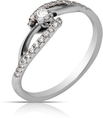 20% OFF on Punjab Jewellers Bella Gold Diamond 14K White Gold Plated 14 K Ring 20% OFF on Punjab Jewellers Bella Gold Diamond 14K White Gold Plated 14 K Ring