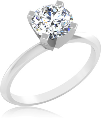 31% OFF on IskiUski Sterling Silver Platinum Plated Ring