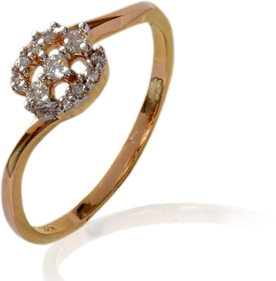 15% OFF on Rakam Yellow Gold Diamond 18K Yellow Gold Plated 18 K Ring 15% OFF on Rakam Yellow Gold Diamond 18K Yellow Gold Plated 18 K Ring
