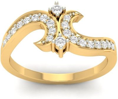 31% OFF on Jewels5 Josefa Yellow Gold Diamond Rhodium Plated 18 K Ring 31% OFF on Jewels5 Josefa Yellow Gold Diamond Rhodium Plated 18 K Ring