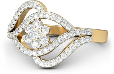 WearYourShine By PCJ The Analore Diamond Gold Diamond Ring