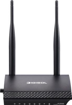 Digisol DG-HR3400 Wireless Broadband Home Router (Black) 