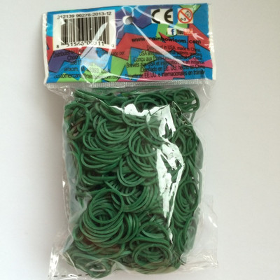 27% OFF on Choon's Design Official Rainbow Loom- Dark Green Color- 600 Pcs Count Bands Latex-free Rubber Band 27% OFF on Choon's Design Official Rainbow Loom- Dark Green Color- 600 Pcs Count Bands Latex-free Rubber Band