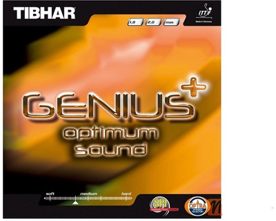 36% OFF on Tibhar genius + optimum sound 11.3 mm Table Tennis Rubber