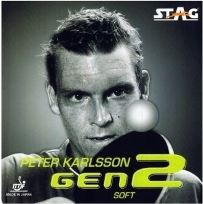 19% OFF on Stag Peter Karlsson Gen2 Soft 1.8 mm Table Tennis Rubber 19% OFF on Stag Peter Karlsson Gen2 Soft 1.8 mm Table Tennis Rubber