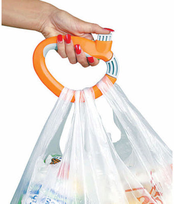 Gep One Trip Grip Shopping Bag Holder Luggage Strap Orange-180