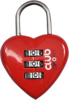 Club Sport Heart Shape No. Safety Lock,Padlock,Heartshaped Red Club Sport Heart Shape No. Safety Lock,Padlock,Heartshaped Red