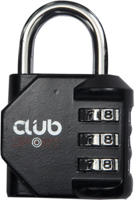 87% OFF on Club Sport Number1 Padlock,Safetylock Black 87% OFF on Club Sport Number1 Padlock,Safetylock Black