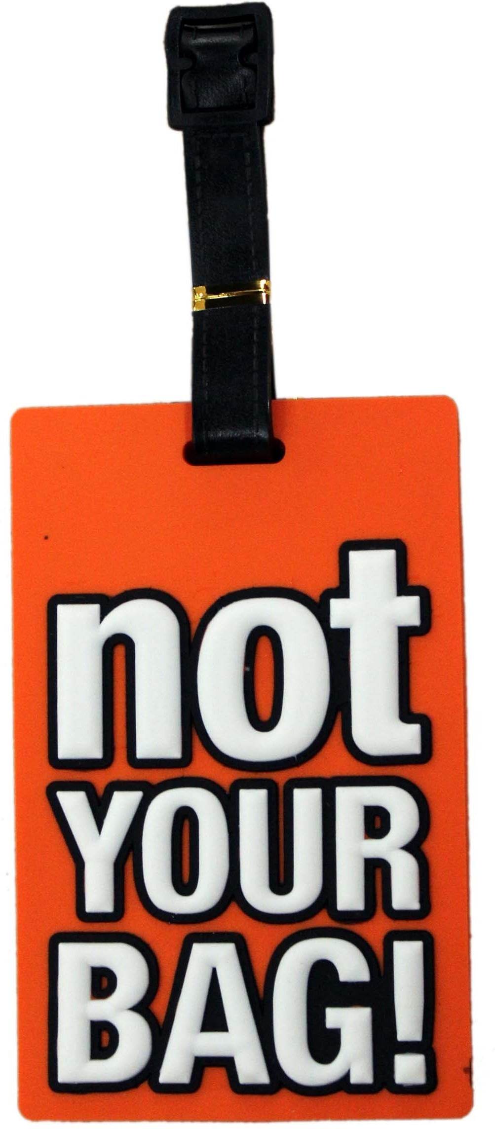 Tootpado Travel Tag Not Your Bag Luggage Multi