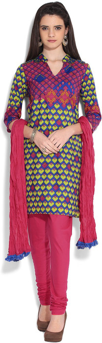 Rain & Rainbow Printed Churidar Suits - SWDEFGYUDTRNJRDM