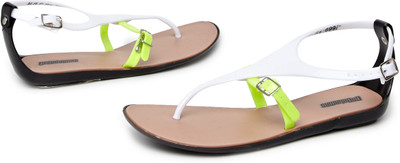 50% OFF on GoBahamas White Florescent Rush Flats