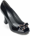 Heel & Buckle Pazzion Peep Toes Leather Heels Heel & Buckle Pazzion Peep Toes Leather Heels