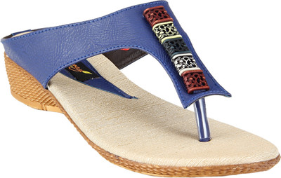 60% OFF on Walkaway Leather Wedges