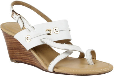 50% OFF on Salt N Pepper Leather Wedges