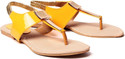 50% OFF on Comfort Yellow Flats