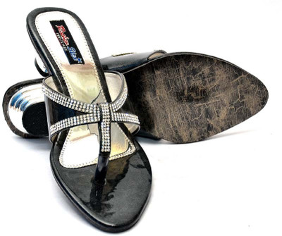 58% OFF on Vogueguys Black Sliper Heels