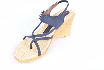 66% OFF on Stiletto Red color trendy Wedges