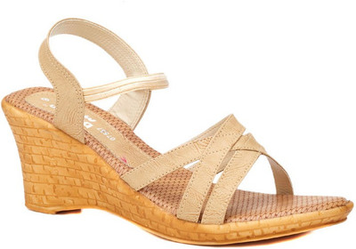 27% OFF on Dolphin Miles Awesome Blossom Wedges