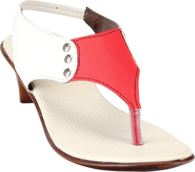 66% OFF on Walkaway Leather Heels