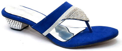 58% OFF on Vogueguys Blue Killer Sliper Heels