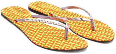 50% OFF on Ridhi Sidhi Graceful Yellow Colored Flats