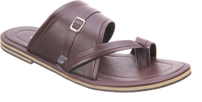 Titas Men'S Brown Casual Slippers Sandals