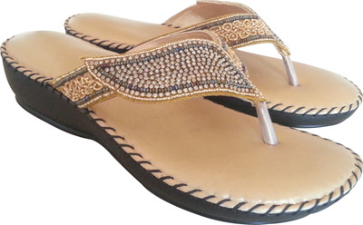 Jasmeen Traders Leather Wedges