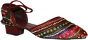 59% OFF on Authority Multi-Color Ethnic Leather Heels 59% OFF on Authority Multi-Color Ethnic Leather Heels