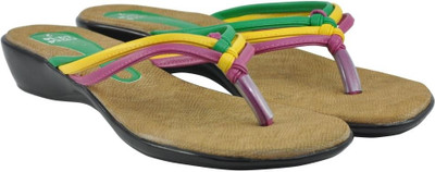50% OFF on Diovanni Summer Solitice Colourful Fiesta Leather Wedges