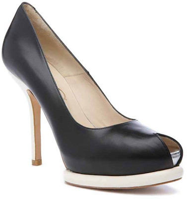 Heel & Buckle Paco Gil High Peep Toes Leather Heels Heel & Buckle Paco Gil High Peep Toes Leather Heels