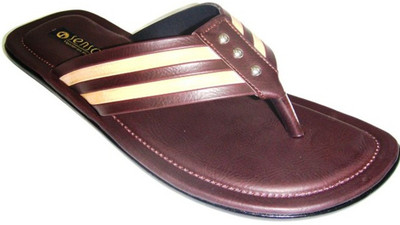 30% OFF on Senso Vegetarian Mens Casual and trendy V-Shaped Brown Sandals