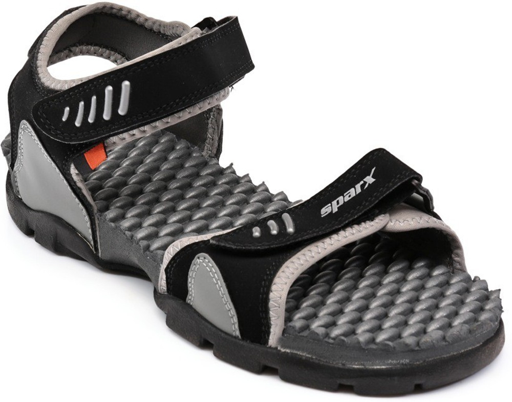 Sparx Men Black Grey Sandals Black Grey SNDEGYS8Q5XGVXWK