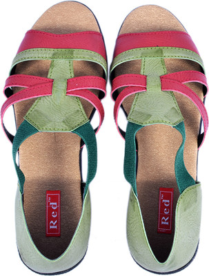 70% OFF on Red Bantus Flats