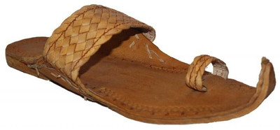 59% OFF on Authority Tan Designer Stringless Leather Sandals 59% OFF on Authority Tan Designer Stringless Leather Sandals