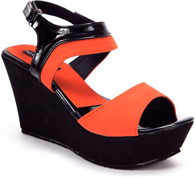 60% OFF on Marc Loire POTENT PEPPY TOE Girls Wedges