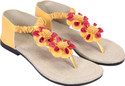 50% OFF on Walk N Style Yellow Flats