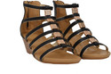 22% OFF on Pinza Women Black Leather Wedges 22% OFF on Pinza Women Black Leather Wedges