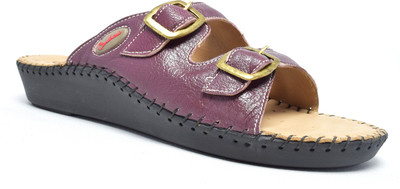 7% OFF on Canthari Ortho Leather Flats
