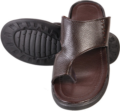 56% OFF on Nonch Le Stylish Brown Leather Sandals