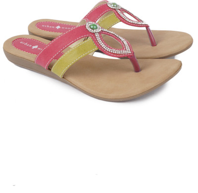 66% OFF on Urbanwoods Pink Flats