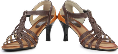 46% OFF on Anupamaa Tan Cross Girls Heels