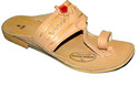 48% OFF on Kolapuri Center Chappal Jari Leather Sandals Leather Sandals