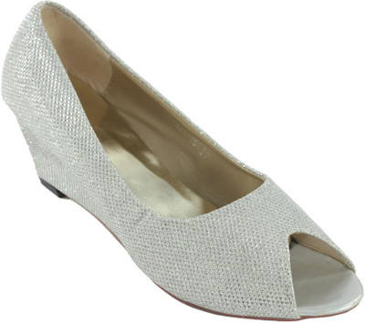 75% OFF on Heels & Handles Women's Bridal Wedges