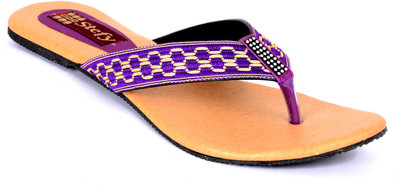 72% OFF on Sam Stefy Leather Flats