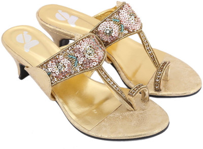 77% OFF on Gossip Leather Heels